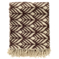 Preview: Hoii Plaid 'Alexandra' 150 x 200 cm Chocolate Martini - Braun